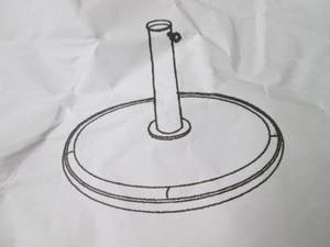 Navaro 19 lb Umbrella Base- open bo...