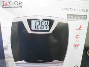 Taylor Digital Scale open box, test...
