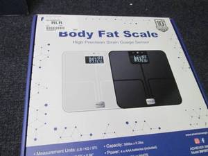 AWS Body Fat Scale open box...