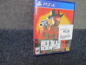 PS4 Red Dead Redemption 2 open box ...