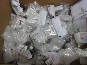 Large Lot of Plastic Tubes & Cord L...