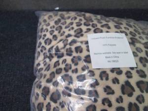 Recliner Leopard Print Cover...