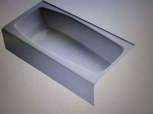 Kohler Villager 60 in. Right-Hand D...