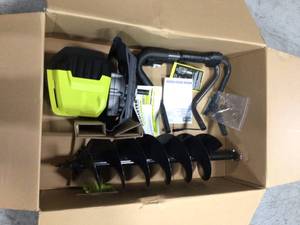 40V HP Brushless Cordless Earth Auger with 8 in. Bit (Tool Only) by RYOBI