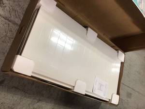 Nextile 30 in. x 60 in. x 60 in. 4-Piece Direct-to-Stud Alcove Tub Surround in White by Bootz Industries
