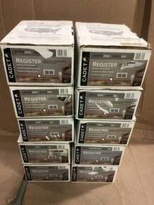 Lot of assorted Cadet Register 2000-Watt 208240-Volt Fan Heater (4-in L x 7.38-in H Grille)Customer Returns See Pictures