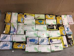 Pro Cleaning Disposable Nitrile Gloves (100-Count)&nbsp&nbspCustomer Returns See Pictures