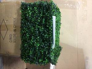 20 in. H x 20 in. W GorgeousHome Artificial Boxwood Hedge Greenery Panels,Milan (12-pc)&nbsp&nbsp&nbspCustomer Returns See Pictures