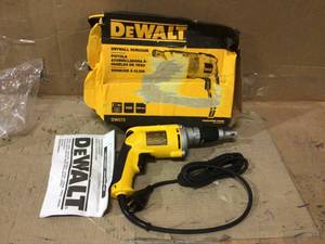DEWALT 6.3-Amp 4,000 RPM VSR Drywall Screw Gun with 50 ft. Cord and Twist Lock&nbsp&nbsp&nbspCustomer Returns See Pictures