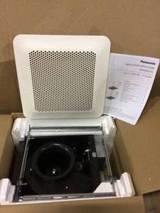 Panasonic WhisperChoice Pick-A-Flow 80110 CFM Ceiling Bathroom Exhaust Fan with Flex-Z Fast Bracket&nbsp&nbsp&nbspCustomer Returns See Pictures