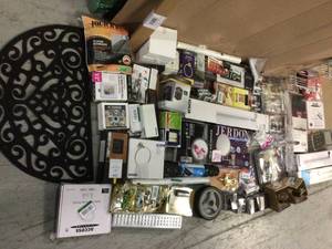 HUGE LOT OF MIX ITEMS &amp HARDAWARE Various Sizes and Conditions&nbsp&nbspCustomer Returns See Pictures