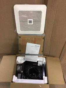 Panasonic WhisperChoice AutoPick-A-Flow 80110 CFM Ceiling Bathroom Exhaust Fan with MotionHumidity Sense and Flex-Z Fast Bracket&nbsp&nbspCustomer Returns See Pictures