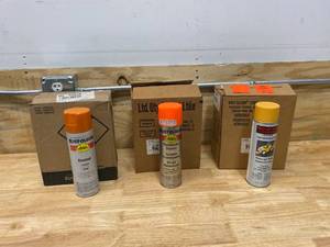 lot 26 image: RUST-OLEUM Lot of 3 Cases of- Various Spray Paint Items.  Please see Description for Details