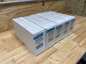 lot 56 image: TAPCON Lot of 5 Cases of-  25-Pack 1-14-in x 316-in Concrete Anchors (6 packages per case)