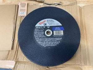 lot 64 image: MILWAUKEE Lot of 10-  49-94-1410 CUTTING WHEELS 14 X 332 X 1