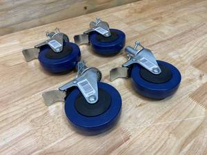 lot 69 image: METALTECH Lot of 4-  4 Casters