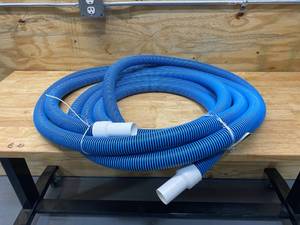 lot 83 image: HDX Spiral-Wound 35 ft. x 1 12 in. Diameter Swimming Pool Vacuum Hose for In-Ground and Above-Ground Pools