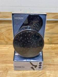 lot 103 image: MOEN Attract with Magnetix 6-spray 6.75 in. Dual Shower Head and Adjustable Handheld in Mediterranean Bronze