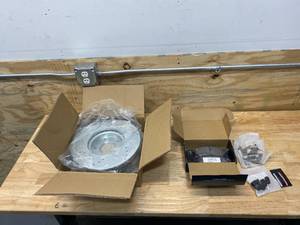lot 110 image: Set of Disk Brakes and Brake Pads