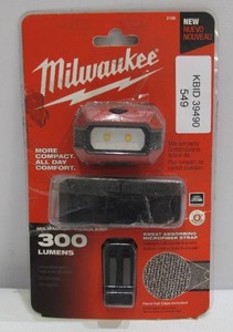 lot 549 image: Milwaukee 300 Lumens LED Headlamp