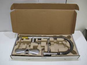 lot 529 image: Kohler 1420840 Pull Down Kitchen Faucet - Chrome