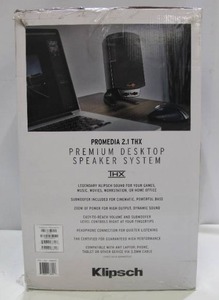 lot 501 image: Klipsch ProMedia 2.1 THX Computer Speaker System