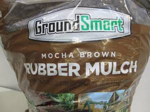 lot 603 image: GroundSmart 78.4 cu. ft. Rubber Mulch Mocha Brown