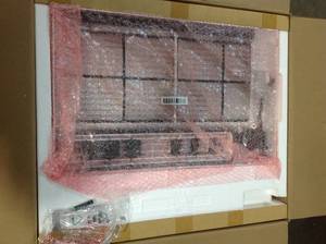 lot 26 image: LG Electronics 12,000 BTU 115-Volt Window Air Conditioner  open box missing accesories (review pictures)
