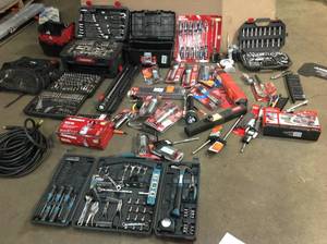 lot 37 image: Lot of Husky Tool Hardware (review all pictures)