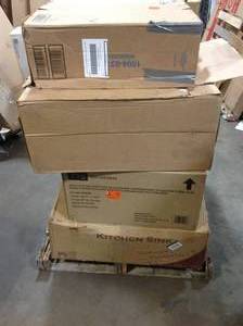 lot 6 image: Mix lot of assorted Kitchen Sinks (various sizes & models) review pictures