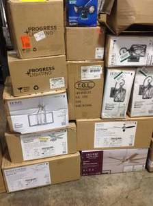 lot 23 image: Pallet of assorted Lighting (various conditions, sizes and models) review all pictures