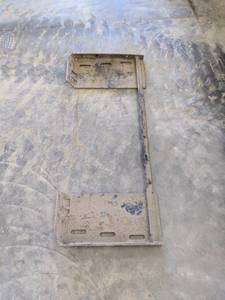 lot 914 image: Skidloader Quick Attach Plate - Measures about 45 x 19 - NO SHIPPING