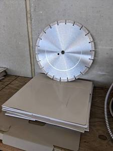 lot 945 image: Lot of (10) 14 x .125 x 1-20mm Concrete Cutting Blades Part No. LHG-411 - SHIPPING AVAILABLE