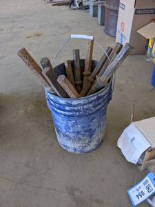 lot 956 image: Lot of (12) Jack Hammer Bits - Shank is about 1-18 Diameter - NO SHIPPING