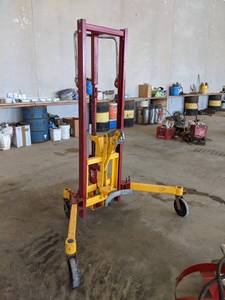 lot 987 image: Drum  Barrel Lifting and Moving Cart - Model DCR-880-M - NO SHIPPING