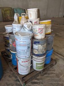 lot 998 image: PALLET LOT - Patching Cement, Water Seal, Deco Tie Patch, SGS Colored Release, Crete-NOX TA and More - NO SHIPPING
