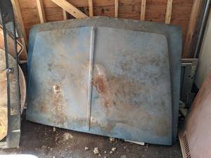 lot 859 image: Chevrolet Truck Hood - NO SHIPPING