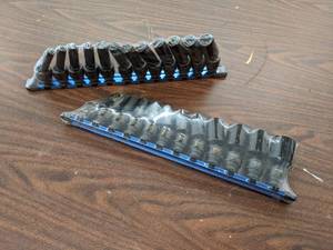 lot 743 image: Lot of (2) NEW Sets of Expert 38 Drive Impact Swivel Sockets 19mm to 8mm and 1 to 516 (24 Sockets) - SHIPPING AVAILABLE