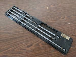 lot 744 image: MAC Tools 6-Piece Locking Extension Kit - 38 Drive 3, 6, 8, 12 20 and 24 Part No. SXE6EKLTQ - SHIPPING AVAILABLE