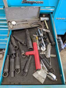 lot 773 image: Clutch Alignment Tools, Calipers, Micrometer and More - Drawer NOT Included - SHIPPING AVAILABLE