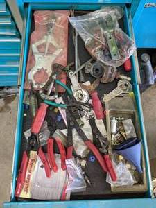 lot 776 image: Lot of Snap Ring Pliers and More - Drawer NOT Included - SHIPPING AVAILABLE