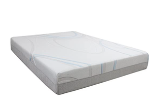lot 103 image: Brand New 10 Inch Gel Infused CertiPUR-US Memory Foam Queen Mattress