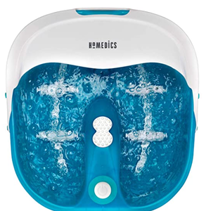 lot 4 image: HoMedics FB-400 Bubble Therapy Foot Spa with Heat Boost Power