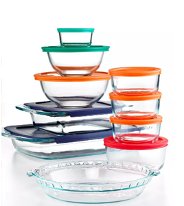 lot 25 image: Brand New Pyrex 19 Piece Baking & Storage Set