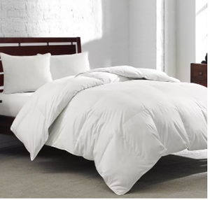 lot 39 image: Brand New Royal Luxe Goose Feather Down 240 Thread Count Twin Comforter