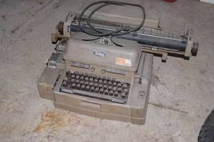 Vintage Friden Flexowriter NC-1 Tape Coder - CNC Code