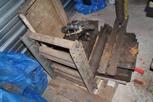 Industrial Frame, Rollers, and Parts