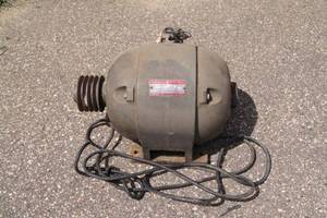 Vintage GE 5 HP 3 Phase Electric Motor