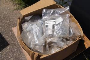 Rolling GarageShed Door Bottom Brackets
