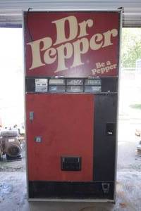 Vintage Dr. Pepper Pop Can Machine - AEA 292-6